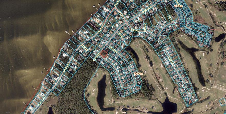 .3285 ac lot in Perdido Bay Country Club Estate.  Zoned LDR which allows Single Family dwelling No mobile or manufactured homes.  Public water and sewer .According to GIS map NO wetlands. see photos for other pertinent information according to county GIS map.Set backs F 25ft R 25ft S 5 ft  or ten percent of the lot width at the street right-of-way, whichever is greater, but not required to exceed 15 feet.
