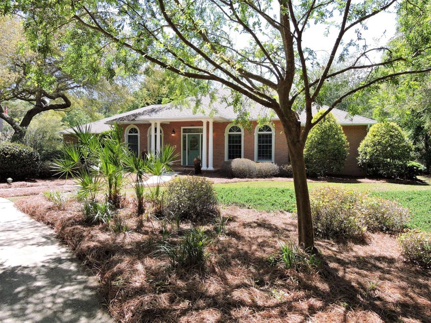 Extraordinary Gary Miller custom built home located in coveted Rocky Bayou Estates. The owners had an eye for design when they built this lovingly cared for home. The flow of the home offers ease of living with 3 beds/3.5 bath split floor plan, study area, formal dining & living spaces, family room, expansive separate studio that could be easily converted to separate living space, plus a 3-car garage. Added features include crown molding, recessed lighting, built-ins, surround sound, & Anderson windows/doors. This home has green space to the back & side and sits on more than an acre! Plenty of space to enjoy the great outdoors with professionally landscaped yards. Enjoy living in Niceville with A+ rated schools, close proximity to everything: beaches, bases, shopping, and dining.