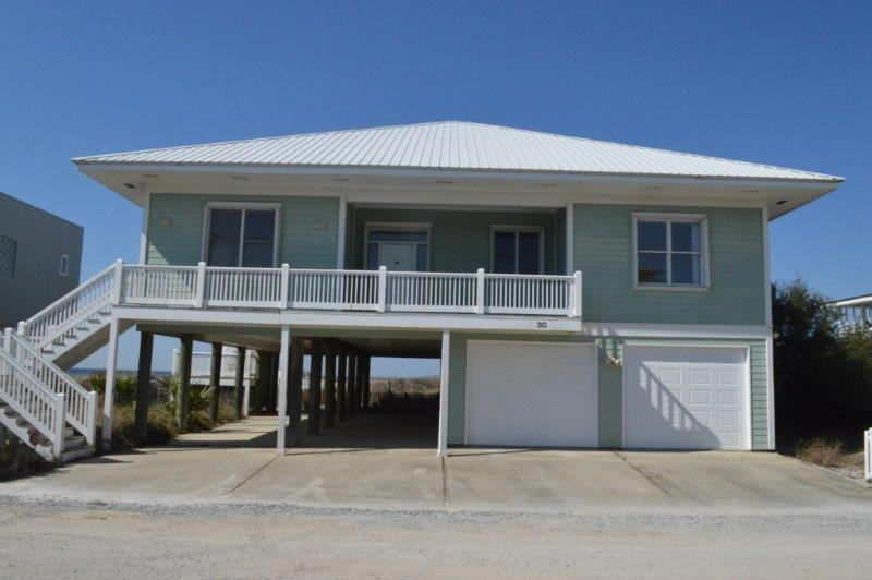 Panoramic gulf views overlooking Grayton Beach State Park. Best views along 30A for this price. There are only dunes separating the home from the Gulf of Mexico. The cottage was built by Laurent Construction and has high ceilings, hardwood flooring and is very open and spacious. In this split floor plan, there are 2 bedrooms on either side of the large living area with built-ins and fireplace.Watch those gorgeous Grayton sunsets from the covered west facing porch spanning the length of the home. There is a 4 car garage and tons of room to expand the home's square footage. There is an elevator also. Sold As-Is with right to inspect.