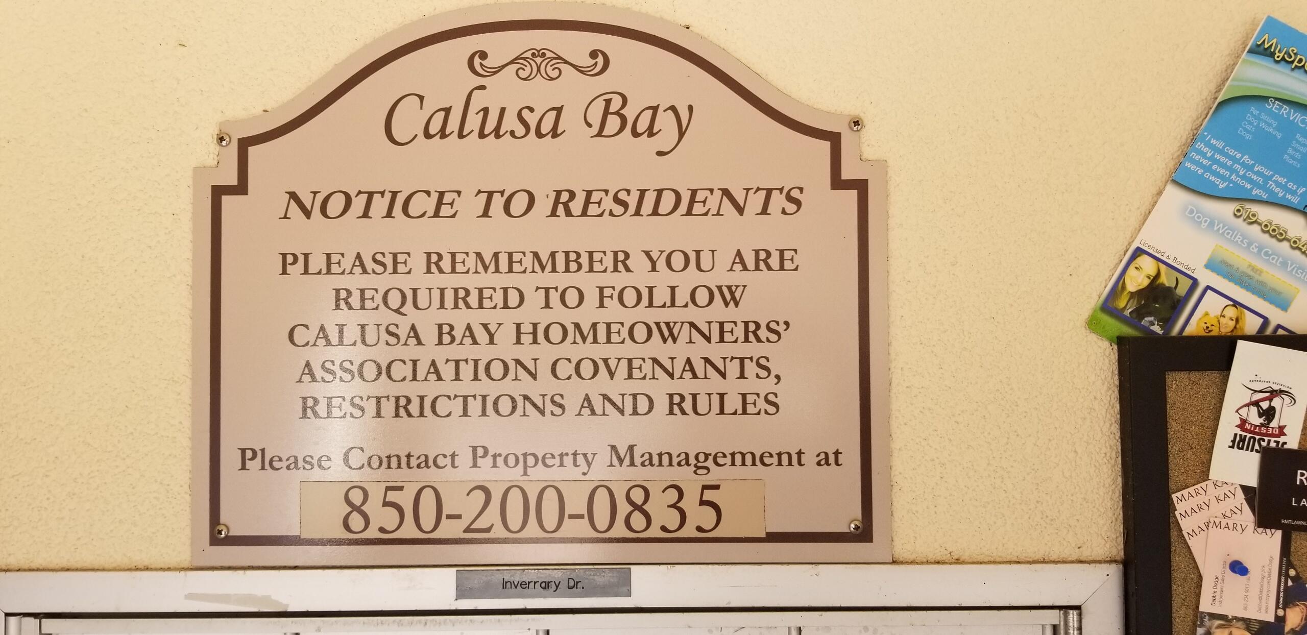 Calusa Bay Subdivision - Land