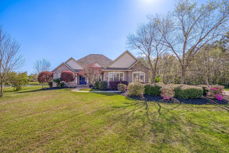 Welcome home to your lake front home in a gated community. This beautifully maintained, thoughtfully updated, well cared for home offers 4 bedrooms and 3 bathrooms in 2,544 sf of living space. Enjoy peace of mind with a newer roof (2021), HVAC system and water heater (2021), new tile flooring in key areas (2022), and updated kitchen appliances (2022). Inside, you'll find a light and airy color palette complemented by abundant natural light and elegant arched doorways. The main living spaces--including the living room, dining area, and kitchen--flow seamlessly together, enhanced by 12' ceilings that create an open and spacious feeling. The kitchen features white cabinetry, a breakfast bar, and a cozy breakfast nook, perfect for everyday living and entertaining. The primary suite is  >>> The primary suite is a relaxing retreat, complete with tray ceilings and direct access to the covered back patio. Updated in 2022, the ensuite bathroom offers dual vanities, a soaking tub, and a walk-in shower. Additional bedrooms and bathrooms are thoughtfully positioned to provide comfort and privacy.

Lush landscaping in both the front and back yards creates a warm and inviting first impression, or the perfect environment for evening relaxation. Occasional deer wander through the backyard where privacy is ensured as the woods belong to a conservation easement. 

Step outside to enjoy the large covered patio, ideal for relaxing or hosting guests, while taking in peaceful lake views. Located in a quiet, well-kept gated community, residents also enjoy access to amenities such as a pool, playground, tennis and pickleball courts, and a clubhouse re-servable for parties and events. 

This home combines comfort, style, and location, and is ready for its next owner to enjoy.