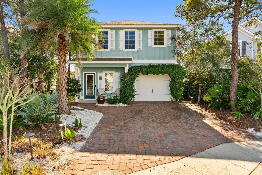 Ideally located in the heart of Inlet Beach, just minutes from Rosemary Beach and with convenient beach access only, 1000 feet from door to sand, 23 Grayling Way offers a true turnkey opportunity along Scenic Highway 30A. Thoughtfully updated and move-in ready, this home is perfectly suited as a primary residence, second home, or income-producing short-term rental. Recent improvements include an expanded and updated kitchen with new appliances, enhancing flow and functionality for entertaining and guest stays. Additional enhancements feature a new sliding door in the back, new furniture, and no carpet throughout the home,creating a clean, modern, and low-maintenance interior. The owners have maintained an exceptionally high quality of the home by not renting during spring break, ensuring it remains in top condition year after year.

The open, inviting layout comfortably accommodates multiple guests, supporting strong rental appeal. Multiple closets provide more storage than you usually get out of a beach home, making it practical for owners and renters alike.

Outdoor living spaces offer a relaxing retreat after a day at the beach, while the home's proximity to Rosemary Beach's dining, shopping, and entertainment adds to its desirability for both personal use and rentals. An extra wide bike path is just around the corner, connecting seamlessly to 30Avenue and even over the bridge toward Panama City Beach. Plus, pedestrian access through the nearby tunnel provides safe, easy passage beneath Highway 98 toward 30A and Rosemary Beach.

The nearby Inlet Beach Regional Access at the southern end of S. Orange St. is the largest beach access in Walton County, featuring plenty of parking (117 spaces), showers, bathrooms, and expansive natural dunes our area is known for. It offers a convenient beach walkout with no stairs (via the middle dune walkover), seasonal lifeguards, and ADA-accessible amenities. Just offshore lies the popular "Grouper Reef," an artificial snorkel reef about 970 feet from shorea focal point for snorkeling and diving with abundant marine life, including fish, dolphins, and sea turtles.

Camp Helen State Park is just a mile east, providing access to Lake Powell, one of the area's largest rare coastal dune lakes (the biggest in Florida and North America), perfect for kayaking, paddleboarding, and exploring pristine nature. This prime eastern end of 30A also offers quick access to Pier Park shopping and dining in Panama City Beach, as well as Florida Beaches International Airport (ECP) for easy travel.

With nearby beach access, a location that consistently draws demand, and a fully furnished, updated property ready to generate rental income from day one, 23 Grayling Way delivers exceptional value. Whether you're seeking a personal coastal getaway or an investment positioned for immediate use and long-term appeal, this home combines refreshed interiors, rental-ready convenience, and an unbeatable Inlet Beach location near Rosemary Beach and the Gulf.