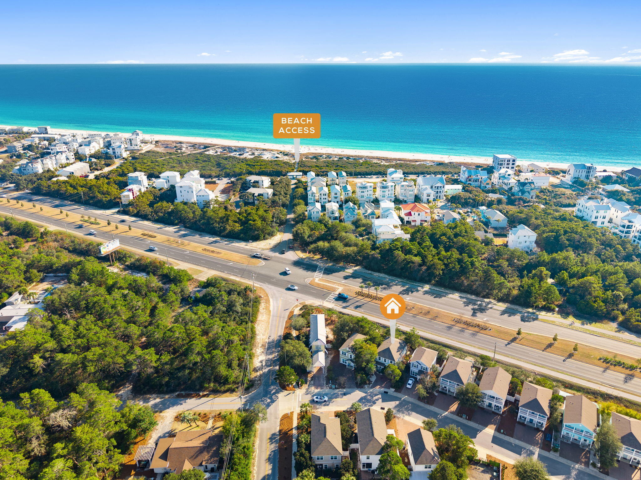 Water View At Inlet Beach - Residential