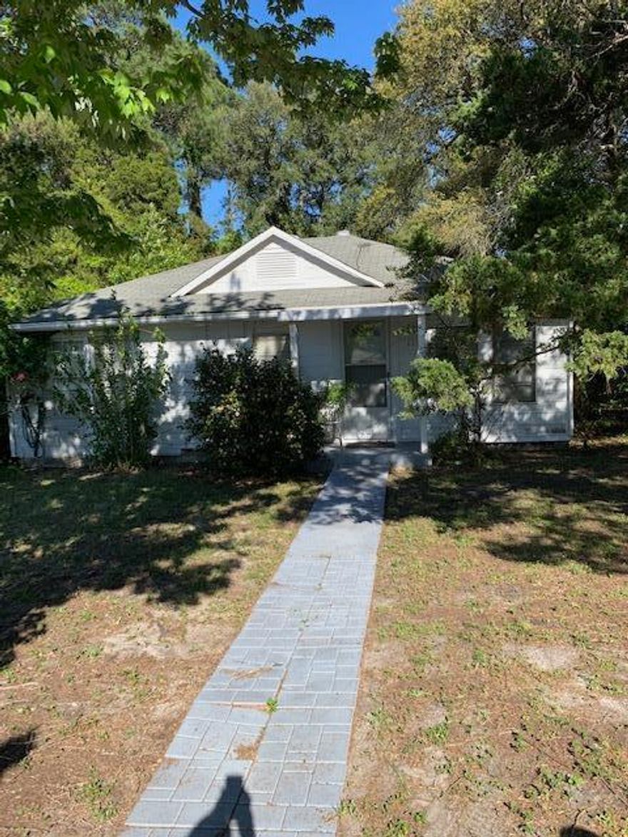 This property is in probate and a sale must be approved by the courts. 2 homes are on this property. One home is a 3BR/2BA with 1,378 sq ft., Built in 1951. One home is a 1BR/1BA with 672 sq. ft., Built in 1978. The value is in the land. Will be sold as is with the right to inspect.