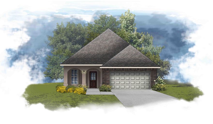 Awesome builder rate plus FREE refrigerator. Restrictions apply.The FRAZIER V A in The Bluffs at Lafayette community offers a 3 bedroom, 2 full bathroom, open design. Upgrades added (list attached).Special Features: double vanity, garden tub, separate shower, and walk-in closet in master bath, kitchen island, pantry, covered porches, LED lighting, crown molding, ceiling fans in living and master, custom framed mirrors in all baths, smoke and carbon monoxide detectors, landscaping, architectural 30-year shingles, flood lights, and more! Energy Efficient Features: tankless gas water heater, kitchen appliance package with gas range, vinyl low E windows, and more! Energy Star Partner.