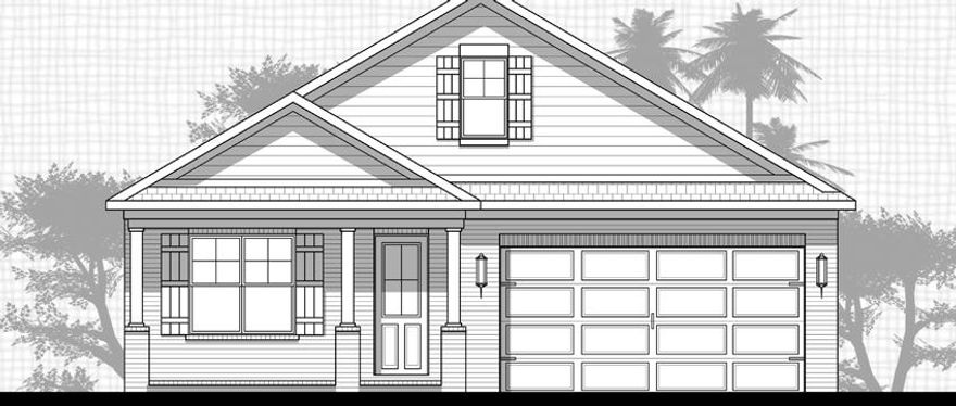 Home Under Construction in Hammock Bay. The Cobia floor plan has 2,093 square feet,three bedroom plus flex room, 2.5 baths. Brick exterior, low-E vinyl windows, covered rear porch and a 2-car garage. Interior finishings include, 9' ceilings, granite counter tops, laminate, tile and carpeted floor coverings, crown molding,cased windows, cased openings additional mill work. Natural Gas Range and Rannai tank water heater. Stainless Frigidaire Appliances, WoodHarbor Cabinets with 100 year finish warranty, tiled showers and tub decks. Hammock Bay is a 3,200 acre master planned development which offers a clubhouse, movie theater, pools, workout facility, nature trails and a pet park.