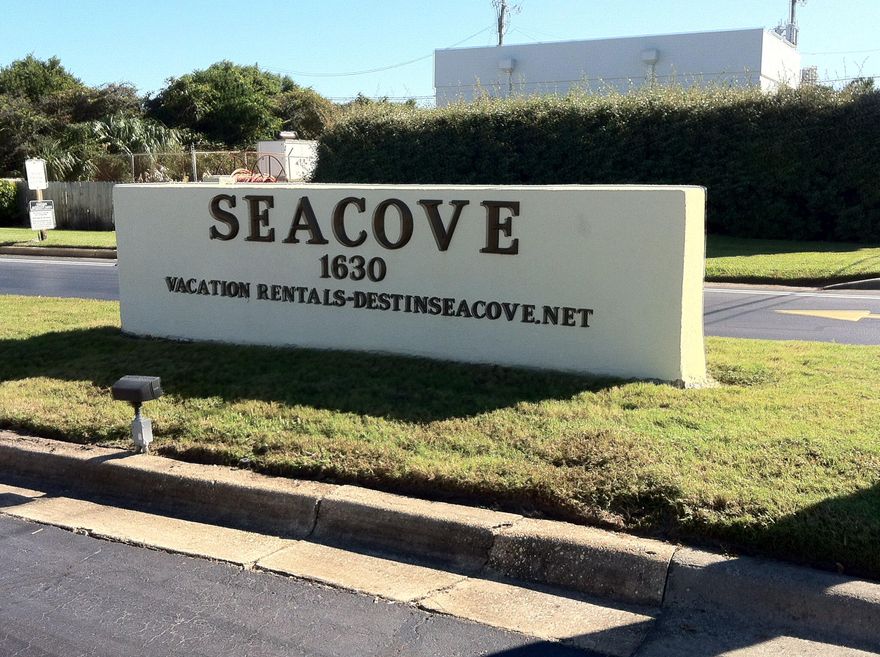LOCATION, LOCATION, LOCATION. Seacove is a quiet beach community with their own deeded access. Two great pools with one heated. This community has a lot of green space for activities, play ground and gazebo. They have a great board of directors and manage that want this to be the best kept secret on the beach! The buildings have had many upgrades. Call me to see this fabulous community and condo.