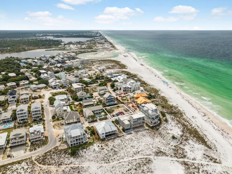 An incredible opportunity to own an oversized vacant parcel one lot off the Gulf and one lot off the Grayton Beach State Park. This is the last vacant lot on Lupine Road and one of the last large lots left in Grayton Beach. Lot 14 Lupine Road is 100x100 feet with the buildable footprint after setbacks being 85x65 feet (5,525 square feet) - allowing a large estate sized home if desired. Two beach accesses are just steps away & the western facing sunsets are unbeatable from this location. Come grab your piece of paradise today.