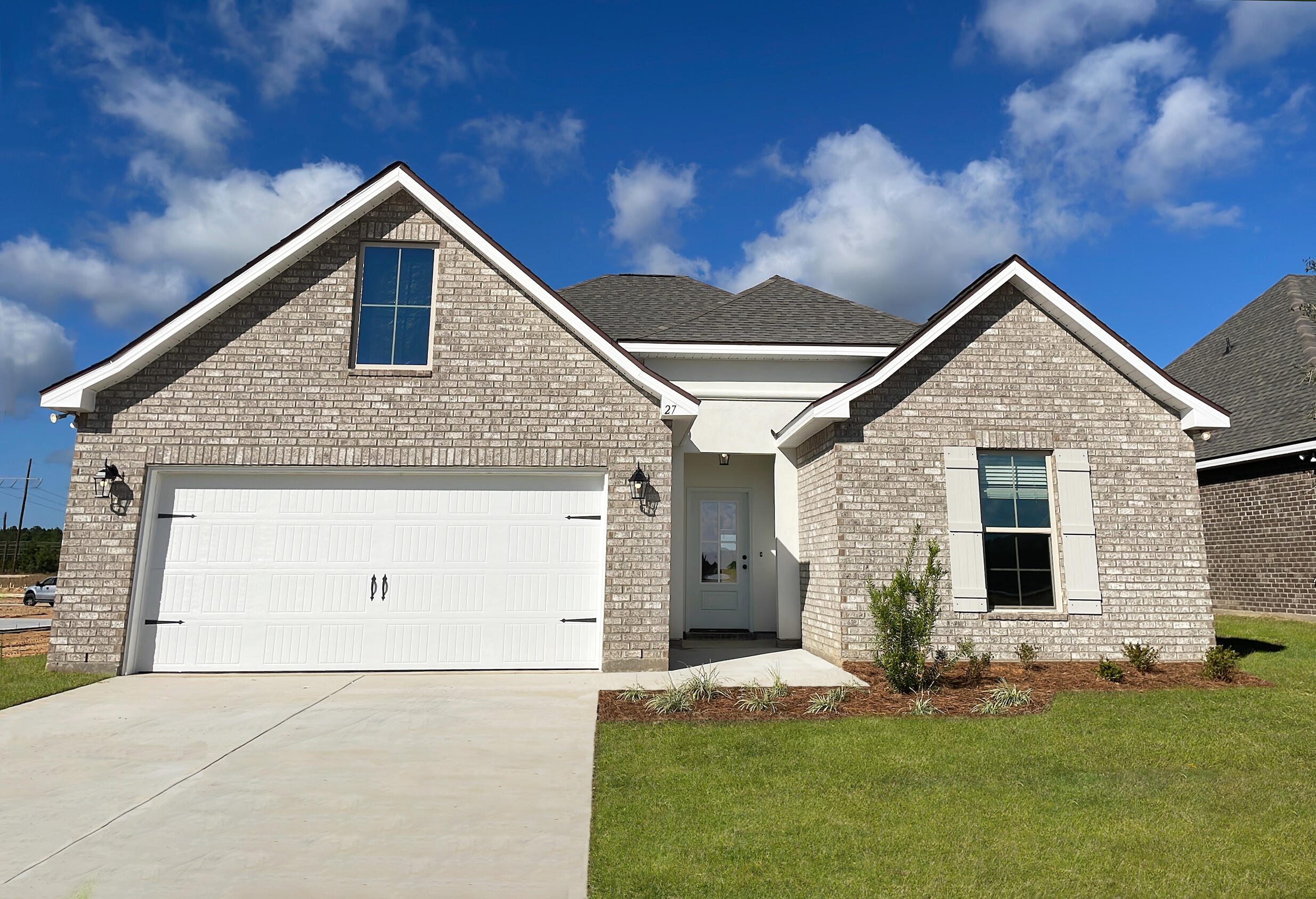 Awesome Builder Rate Incentives! (Restrictions apply) The LASALLE V B in The Bluffs at Lafayette community offers a 3 bedroom, 2 full bathroom open design. Upgrades added (list attached).Special Features: double vanity, garden tub, separate shower, and walk-in closet in master bath, kitchen island, pocket desk, covered rear patio, recessed lights, crown molding, framed mirrors in bathrooms, undermount sinks, landscaping, architectural 30-year shingles, flood lights, and more!Energy Efficient Features: tankless gas water heater, kitchen appliance package, vinyl low E windows, and more!