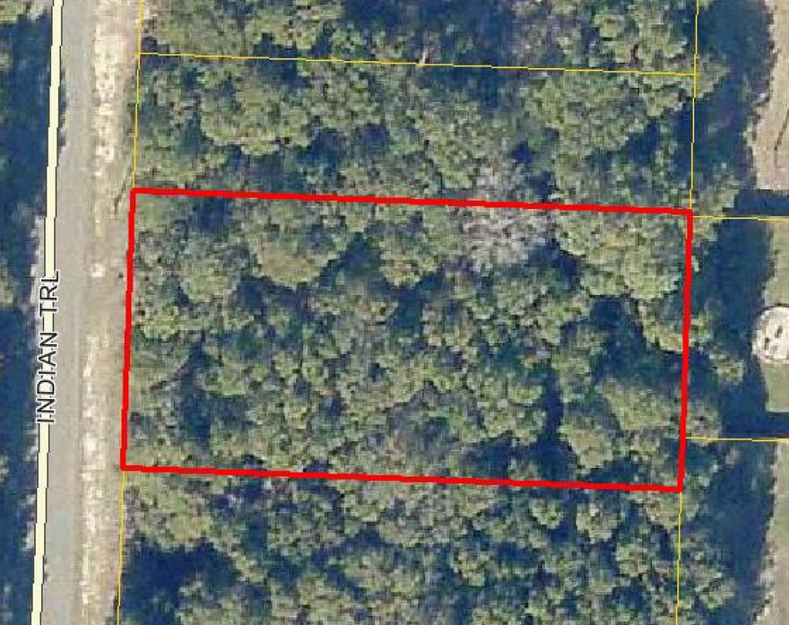 Two prime lots in Indian Trails.Lot 11: 104.42 X 201.28 =.454 acres1/2 Lot 10: 52.92 X 199.43 = .23 acresTotal is .684 acres.