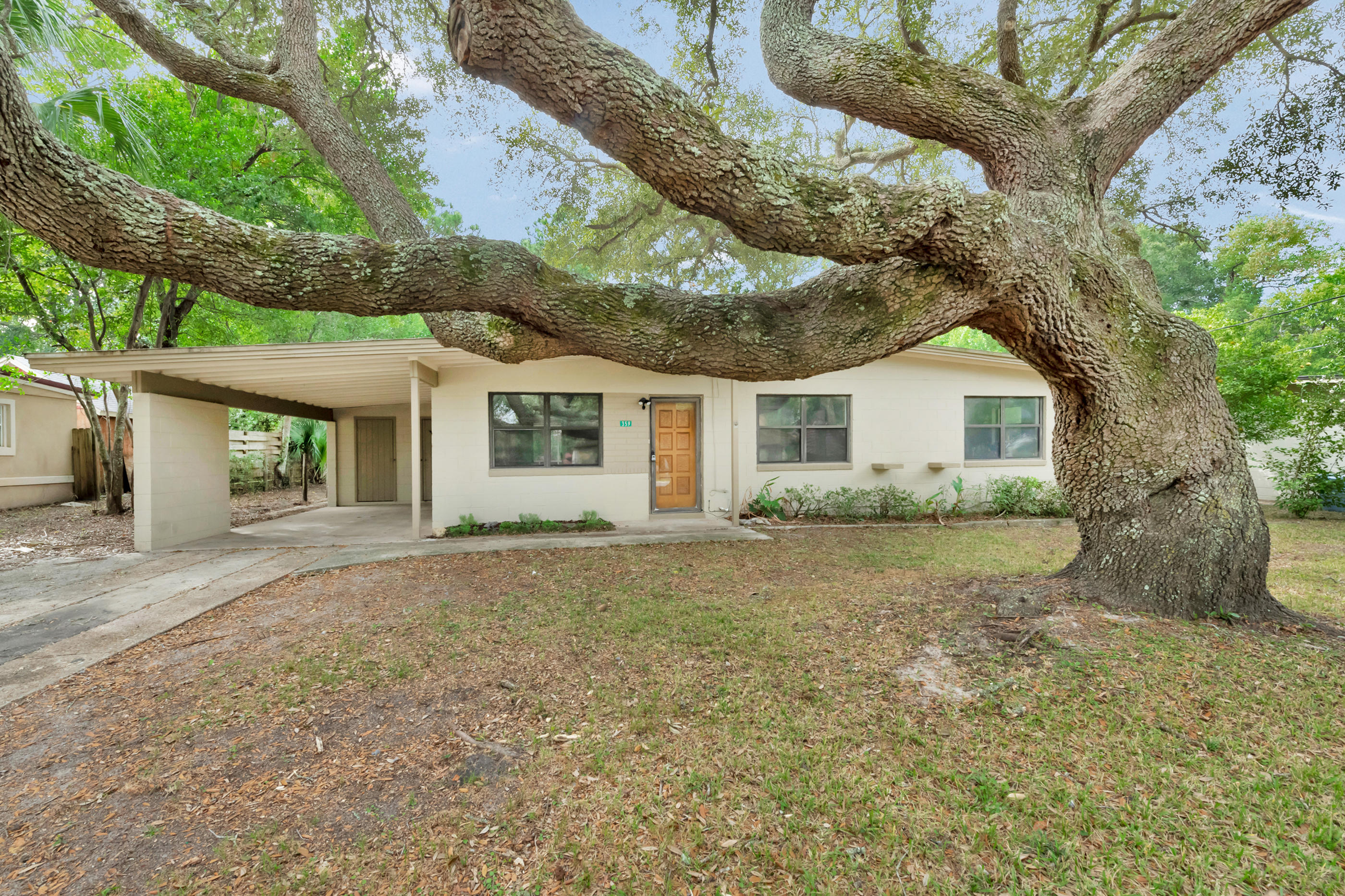 Now's your chance to own a home in Elliot Point. Featuring three bedrooms and two bathrooms and just under 1500sqft, this home has everything you need. New water heater just a couple of months ago. All of the plumbing in the home was redone about 8 years ago as well! The master bedroom is large with plenty of storage space. Both bathrooms have new toilets and vanities. Out back there is a large screened in porch overlooking the fenced in back yard. There is also a carport and dedicated laundry area. This property is convenient to both Eglin, Hurlburt, downtown Fort Walton Beach and our beautiful emerald coast beaches! Schedule your showing today!