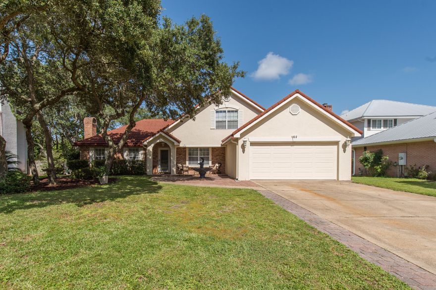 Absolutely Beautiful are the only words that can describe this 4 bedroom 3 bath home with cathedral ceilings, located in the highly desired neighborhood of Lake Pointe in Shalimar. The bedrooms in this exquisite home are all very large. The home is move in ready and has UPGRADES GALORE, to include: (NEW) Appliances, Kitchen Cabinets, Backsplash, Quartz Countertops, Interior Paint, Carpet, Hardwood, and Tile Floors, Remodeled Bathrooms, Heat Pump, 40 yr Metal Roof, Water Heater, Gutters, Soffits, Gables, Facia, Electrical for Generator and Hot Tub Hook ups, Updated 20x30 Deck, Garage Doors and Storage Shed. Formal dining room with laminate floors. The very private back yard has water views of the Bayou and mature trees that complement the large .42 acre lot. This home is a must see!