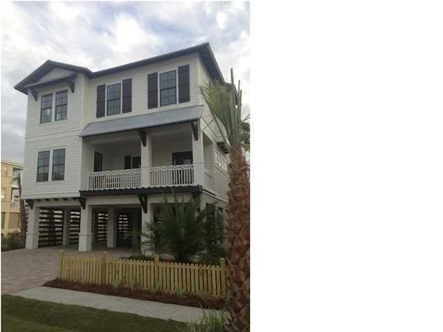 New premier lakefront home in Destin Pointe. VIEWS, VIEWS, VIEWS!!! Overlooking beautiful Lake Christina, a rare and natural coastal dune lake, the lot offers spectacular, panoramic views of the Gulf of Mexico and East Pass. Listing Broker/Salesperson has ownership interest in the property.