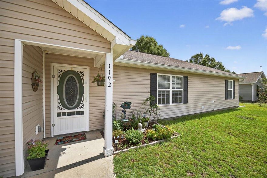 Motivated Seller! This 1,550 sq ft home is a must-see, featuring a bonus 325 sq ft heated and cooled detached workshop--ideal as an office or guesthouse! The open-concept floor plan provides a bright, airy feel, with a spacious, vaulted ceiling in the main living space. A stylish shiplap feature wall and contemporary luxury vinyl plank (LVP) flooring add character and durability.The kitchen is designed for style and efficiency, offering tile flooring, a farmhouse sink, rustic brick backsplash, sleek countertops, a custom-built breakfast bar, and a spacious walk-in pantry. All stainless-steel appliances, including a gas range, are included--ready to support everyday cooking or weekend entertaining. The primary suite is tucked away on one side of the home.
This tranquil space includes updated LVP flooring, a trey ceiling enhanced with shiplap, and an en suite bathroom that features a double vanity and a massive walk-in closet. The additional bedrooms are beautifully updated with LVP flooring and include large closets for storage.
Adjacent to the kitchen, a generous laundry room provides plenty of function, enhanced by a custom brick accent wall and floating shelves for storage and decor. The second bathroom is finished with a beautiful walk-in shower featuring classic subway tile and a built-in bench for added comfort.
A standout feature of this home is the sunroom, perfect for relaxing or nurturing your green thumb. With lighting, ceiling fans, and waterproof LVP flooring, it's a versatile space you can enjoy year-round.
The backyard is designed with entertaining in mind. An impressive 18x38 deck offers built-in seating, accent lighting, and a covered zone for grilling or dining outdoors. Attached is a 12x28 double-loft shed that's fully insulated, wired with electricity, and climate-controlled via a ductless HVAC unitideal as a guest suite, workspace, or studio. The fenced-in yard also includes a separate shed for storage or workshop use and a stone fire pit to gather around on cool evenings.
Every element of this property combines utility with comfort, making it a truly special place to live. Schedule your showing today!

