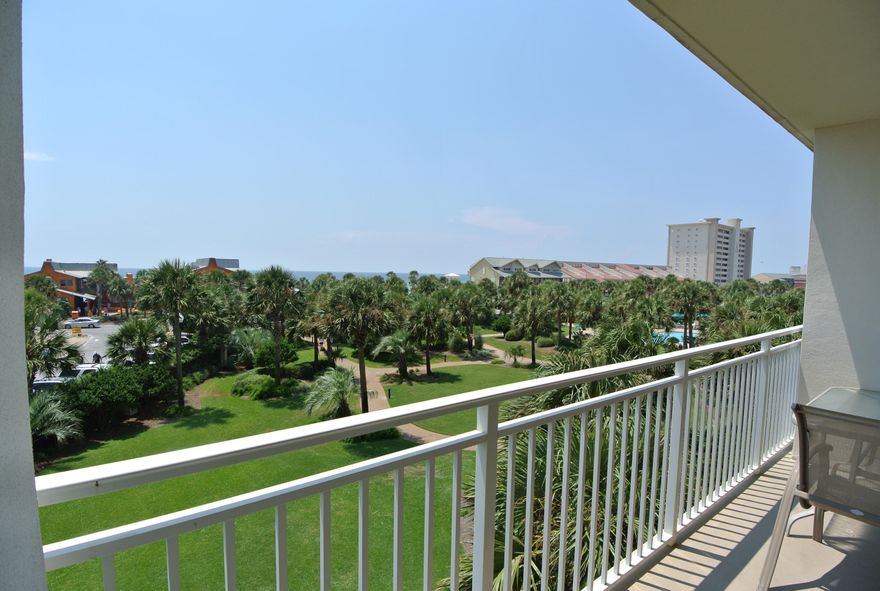 Motivated Listing Price! It doesn't get any better than this one bedroom with Gulf Views located in the private resort of Sterling Shores. This is a 3rd floor unit and has been recently painted and is in rental ready condition.Sterling Shores also features a private gulf-side beach club with a ~ 1,000 sq. ft. pool (heated seasonally), snack bar (open seasonally), restrooms, shower, lockers and beach access. Other amenities include on-site rental, fitness room overlooking the lagoon pool, 42 seat surround-sound movie theater (movies shown seasonally), BBQ grills & picnic area, 9-acre gated grounds with lush tropical landscaping, seasonal children and winter guest programs, beach rental service and more. Sterling Shores is conveniently located within walking distance to restaurants and