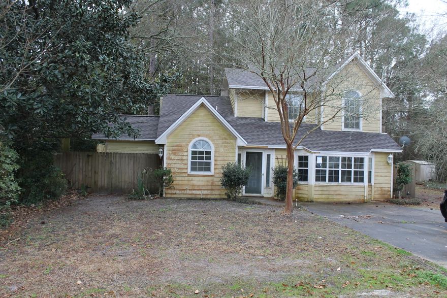 Investors Dream!! This home is located in the gated community of Magnolia Creek, just on the north side of 393 and is just a short drive down to the public beach access on 393. The interior has had mold remediation completed and cleared. The back yard is large and fenced. The subdivision is gated for privacy and in a cul de sac. Close to schools, grocery stores and shopping this is a great starter home or rental. Dimensions and HOA fees are to be verified by the new buyer.