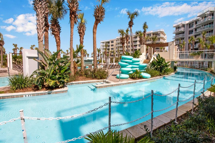 Back on the market due to no fault of the seller - Welcome to penthouse 6 at Pelican, Destin West. This amazing penthouse unit offers breath taking views of the bay, lazy river and the Gulf.
This turn-key rental machine is fully equipped and features stainless steel appliances, 60 inch flat screen tv, custom furniture and decor, king size bed in the master and double bunks with built in tv's in the second room. 
You can enjoy views of the lazy river and bay from your living room or balcony. 
This penthouse unit also features a private roof top area that is accessible from the balcony. The rooftop area includes a gas grill, and panoramic views of the Gulf, bay and lazy river. Do not miss your chance to own a piece of paradise at one of the Emerald Coast premier vacation destinations.  Check out the 3D tour!
Schedule your showing today!