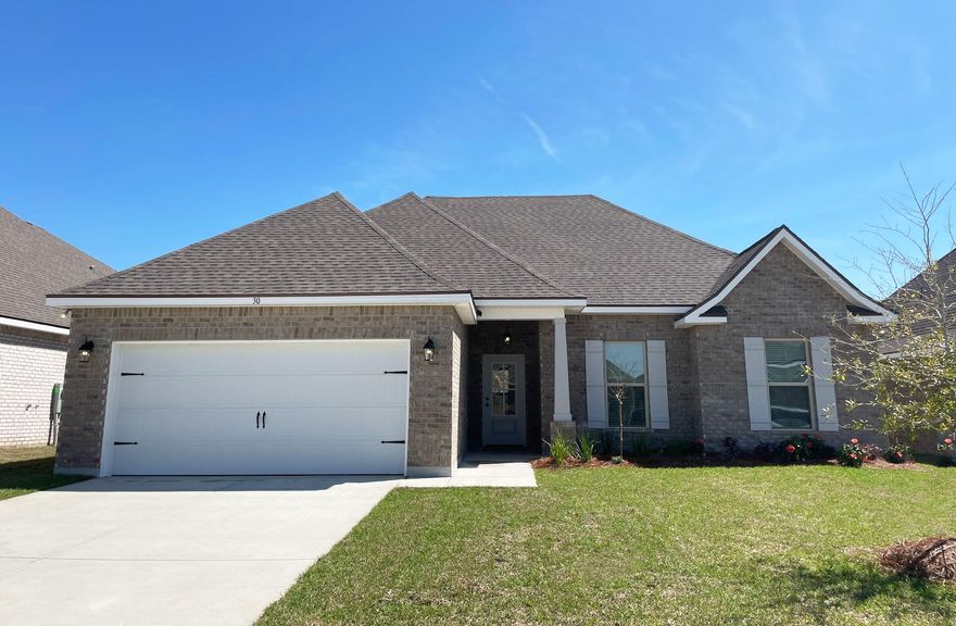 Awesome Builder Rate Incentives!  (Restrictions apply) The SOLACE III A in The Bluffs at Lafayette community offers a 3 bedroom, 2 full bathroom open design. Upgrades added (list attached).Special Features: double vanity, garden tub, separate shower, and walk-in closet in master bath, double vanity in second bathroom, boot bench in mud room, kitchen island, walk-in pantry, covered rear patio, recessed lights, crown molding, framed mirrors in bathrooms, undermount sinks, landscaping, architectural 30-year shingles, flood lights, and more!Energy Efficient Features: tankless gas water heater, kitchen appliance package, vinyl low E windows, and more!