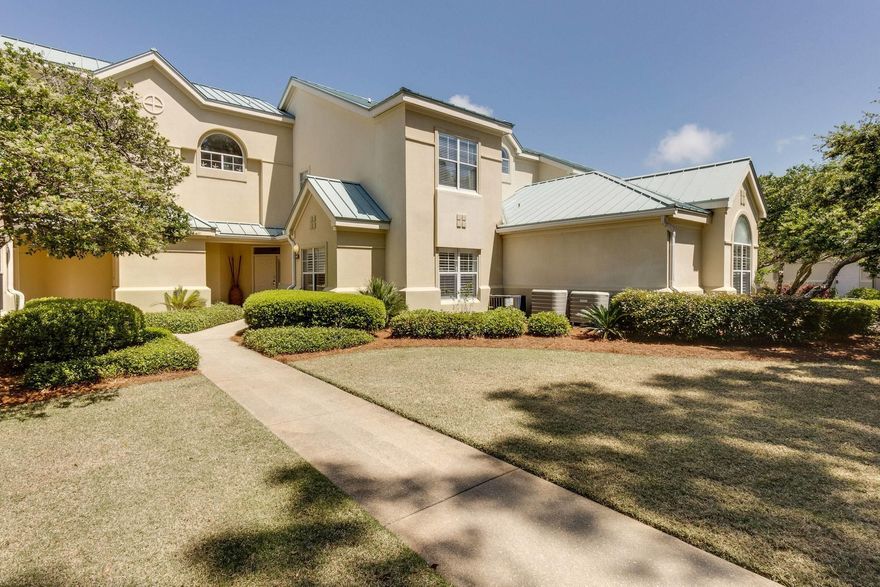 Directly on the bay, this spacious 3 bedroom 3 bath townhome  offers residential or vacation-rental opportunities.   A screened  porch and upstairs balcony offer spectacular bay, sunset, and Sandestin views. Expansive windows in the living area allow natural light throughout. Tiled floors for easy maintenance. A neutral palette for your personalization.  Fully furnished for your immediate use.  Good storage.  Northshore HOA dues $350/mo, SOA $383.93/qtr. Monthly average is $477.98.