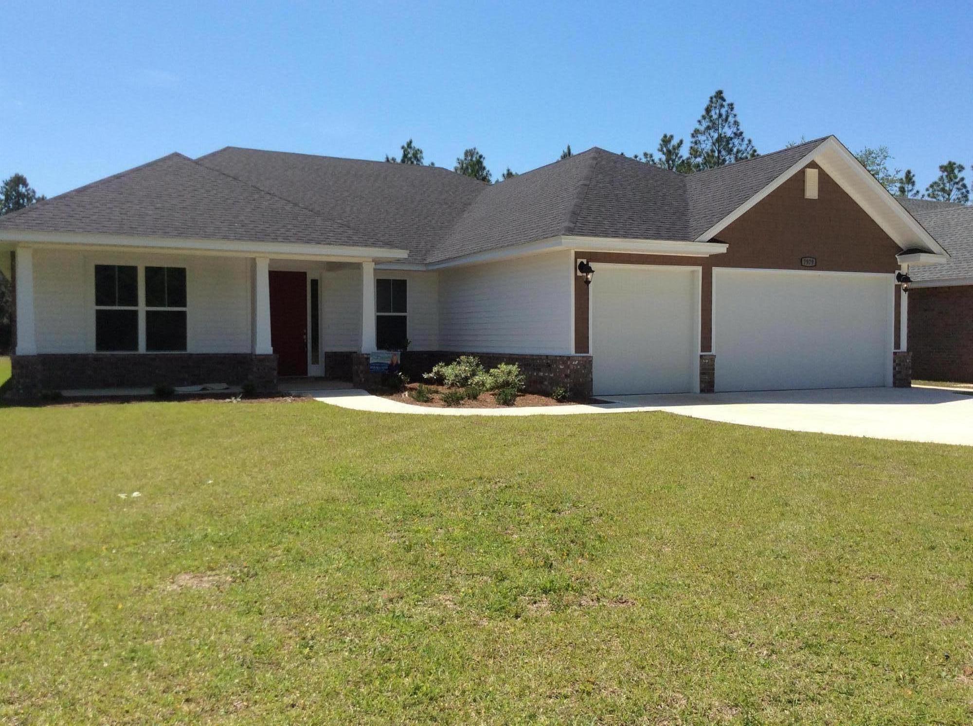 Welcome to THE PRESERVE! This NEW Development, just 25 minutes from Navarre, features Lots of 1/2 Acre or more, curbed streets, underground utilities,& street lighting. This beautiful PARADEOF HOMES ENTRY, 'Roycroft ' Floorplan is a spacious 4/3, 2,667 sq ft, with additional Flex Room, covered porch & Lanai. You will love the Large Open Floorplan, Huge Great Room, and Master Suite w/ Tiled Walk-In Shower. Elegant Mohawk Flooring, High Ceilings, Tall Doors, high quality Aristokraft wood cabinets,large laundry, roomy closets, ceiling fans galore, stylish Moen faucets throughout. Also included is a 3-car garage, fiber-optic cable for high-speed internet, sprinkler system/timer, and attractive lawn & landscaping.Your Dream Home Awaits! Elegance You Can Afford!.