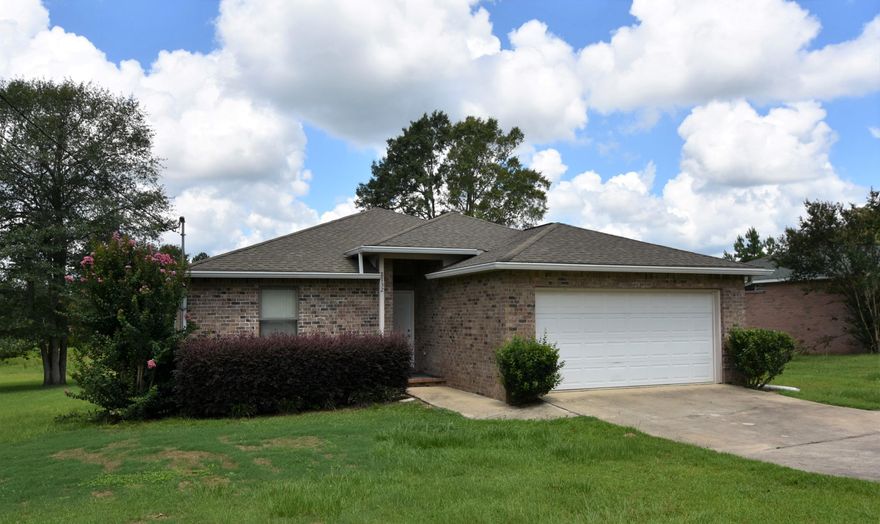 Great price on this all brick home in Laurel Hill, conveniently located walking distance to Laurel Hill School. 1 year home warranty and closing costs assistance makes this home easy to buy! Tiled Foyer opens to the Living Room, both with 10' ceilings. Spacious Kitchen and dining area with great view of the back porch & yard. Master Bedroom suite is complete with trey ceiling, double vanities and a 10x5 walk-in closet. Tile flooring in the Foyer, Dining & Kitchen areas, Laundry Room and both Bathrooms. French doors from the Dining area, and from the Master Bedroom, open to the back porch. Kitchen equipped with smooth top range, built-in microwave, dishwasher and Refrigerator.