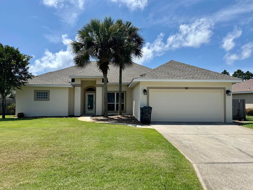 Welcome to this inviting 3-bedroom, 2-bath ranch-style home ideally located just off the West End of Scenic Highway 30A. This home features an open-concept floorplan perfect for modern living, with a spacious living area that flows seamlessly into the kitchen and dining spaces. Enjoy privacy and outdoor fun in the fully fenced backyard. Situated in a prime location, you're just a short distance from four public beach accesses, Topsail Hill Preserve State Park, and a vibrant mix of restaurants, boutique shopping, and local attractions. With quick access to Hwy 98, commuting to nearby Destin or Panama City Beach is breeze. If you're looking for a long-term rental and a place to call home near the beach, this property is perfect! It combines comfort, convenience, and the best of 30A living!