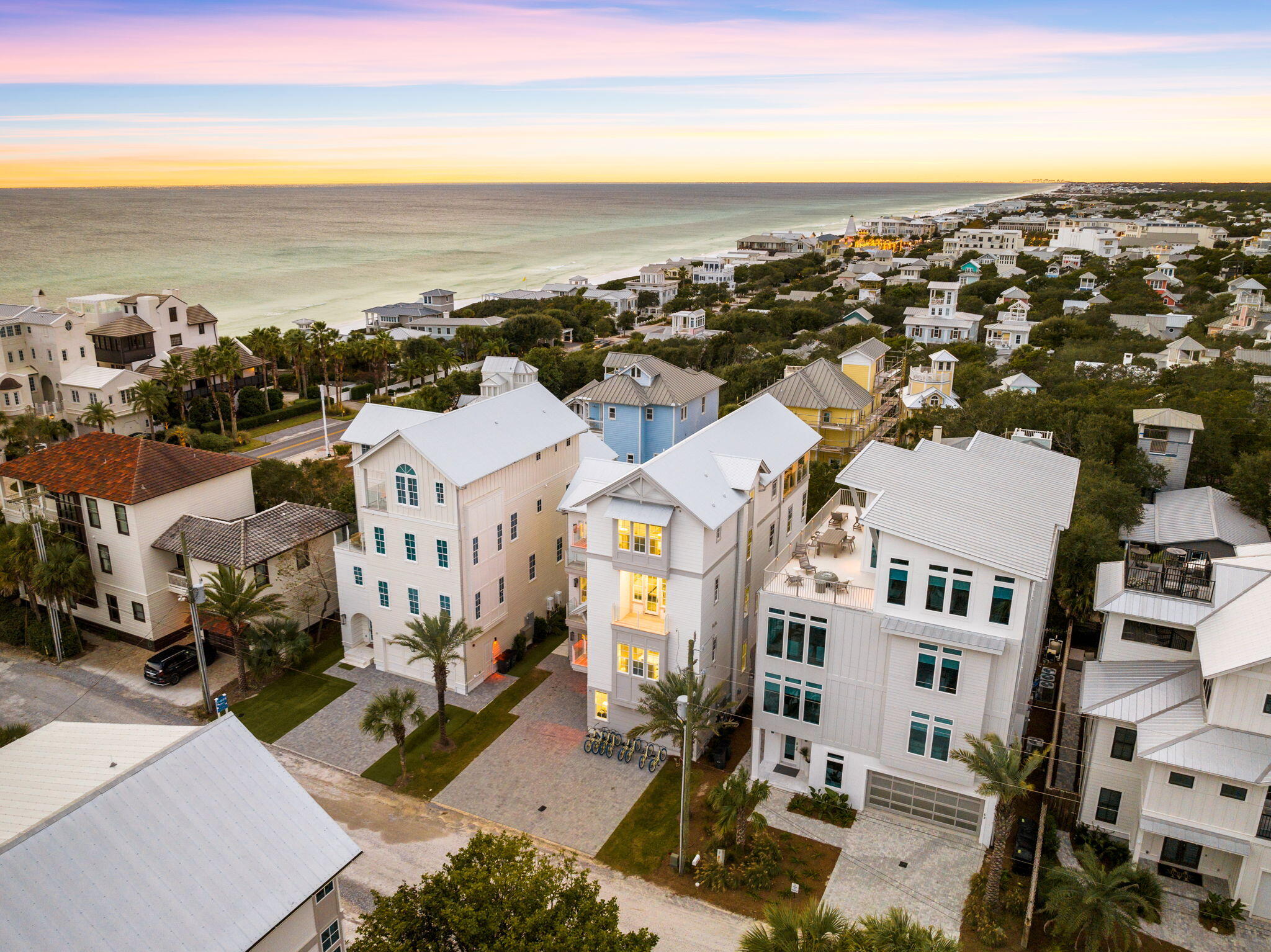 An exquisite coastal retreat located at 41 Dogwood St. in Seagrove Beach. This stunning residence offers the perfect blend of modern luxury and timeless charm. Featuring a year built in 2021, this home is conveniently within walking distance to Seaside, allowing easy access to vibrant shops, dining, and entertainment. With authentic character, including 200-year-old wood beams and charming shiplap walls, this home exudes a rustic elegance that sets it apart. Custom design elements such as iron railings and tempered glass exterior railings on balconies add both style and functionality. Indulge in the opulence of Italian marble, featuring Calcutta Gold and White Carrera, adorning every bathroom for a spa-like experience. Hardwood floors flow throughout the home, adding warmth and sophistication to the living spaces.

Step outside to your private oasis featuring a large pool, perfect for refreshing dips and lounging with loved ones. Enjoy expansive living space spread across four floors, including a media room on the fourth floor, providing ample room for relaxation and entertainment. Take in breathtaking Gulf views from multiple vantage points throughout the home, offering a constant reminder of the paradise that surrounds you. With eight bedrooms, this home is an ideal rental property, perfect for accommodating guests and providing them with an unforgettable coastal experience.

Additionally, rental projections for this property indicate potential earnings of up to $388,075, making it not only a luxurious home but also a lucrative investment opportunity.

Please reach out to us today for rental projections and cost to own figures for this property.