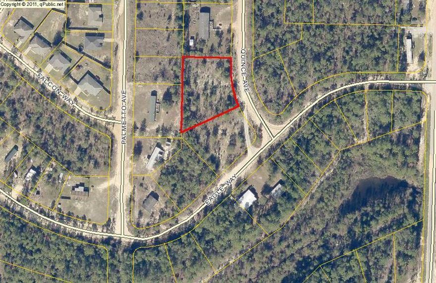 Bring your home plans or your mobile home...This .5+ plus acre lot is ready to go! Can be split upon request with acceptable offer. Lot directly south can be purchased as well.