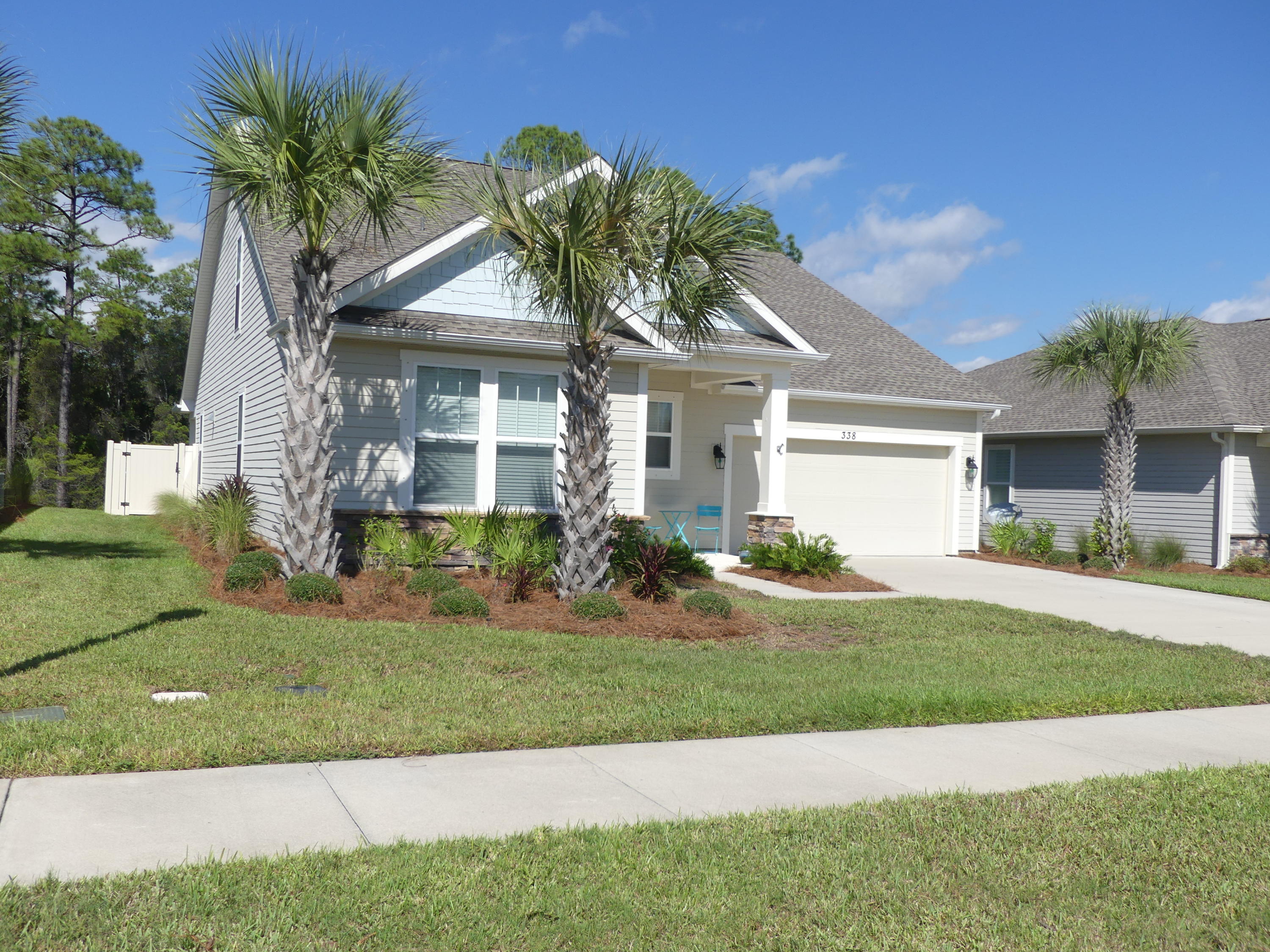 CURRENTLY UNDER CONTRACT SELLER ACCEPTING BACKUP OFFERS Your new home is a short golf cart ride 1 mile to PCB beach, 4 mile bike ride to Inlet Beach 30A, a few miles to Pier Park PCB, with 4 Bedrooms and 3 Full Baths. Living so close to paradise without the price of a beach house!Open Floorplan with lots of windows and light with a beautiful view of the forest preserve and lake.No Yardwork and a Community Pool!!:)Builders 2-10 Warranty