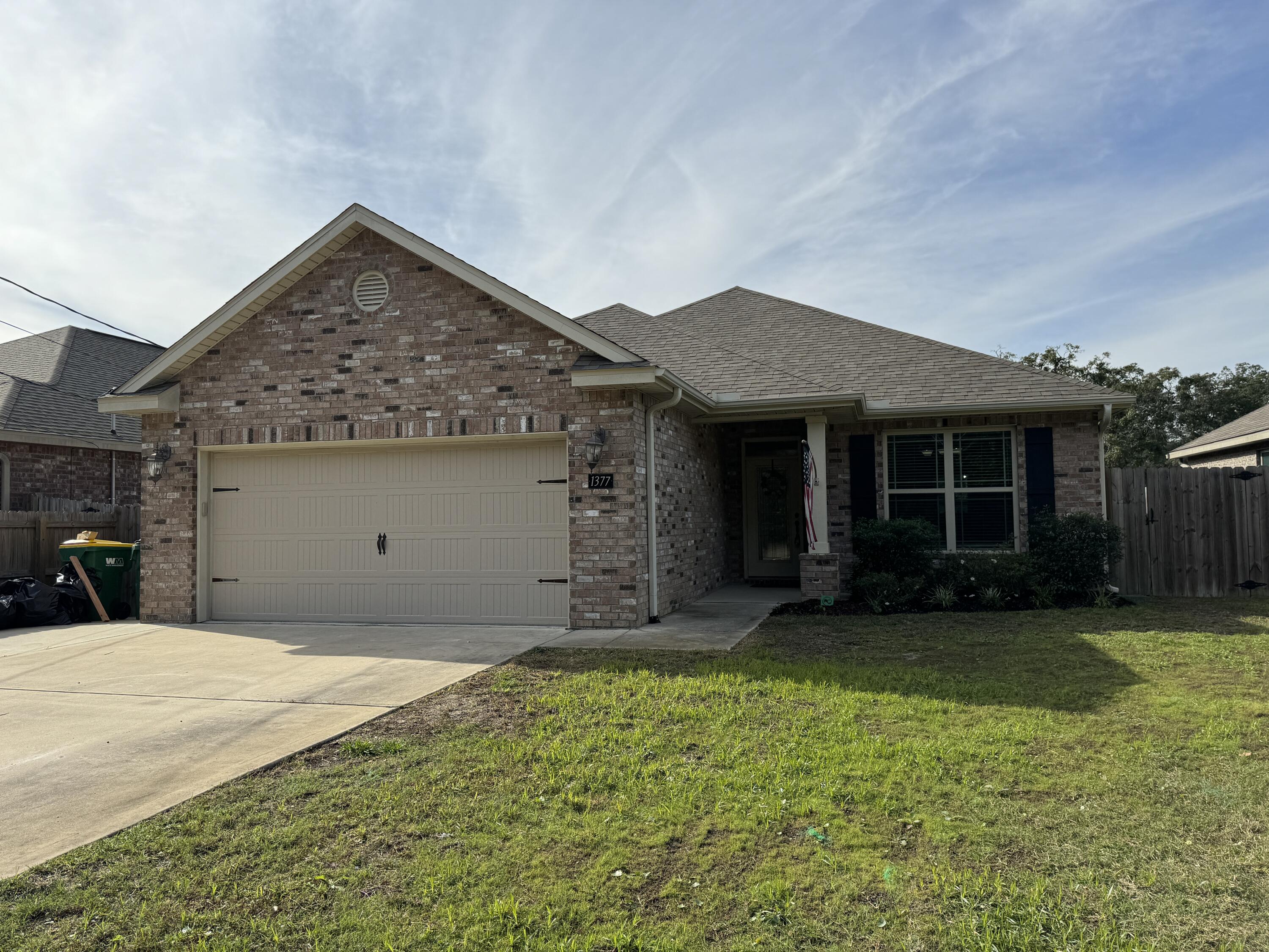 This inviting home boasts a prime location, with an easy commute to nearby bases, convenient access to shopping centers, dining hotspots, and schools. Upon entry, discover an elegant foyer leading to a separate dining room and an open living space connected to the kitchen, featuring granite countertops and beautiful cabinetry. Spacious master bedroom with a tray ceiling, ample walk-in closet, and a luxurious master bath offering a garden tub, separate shower, and double vanities. Expansive fenced backyard with a fire pit, perfect for gatherings and relaxation. Pets may be considered case by case with nonrefundable pet fee and and prior owner approval. No smoking, including vapes.