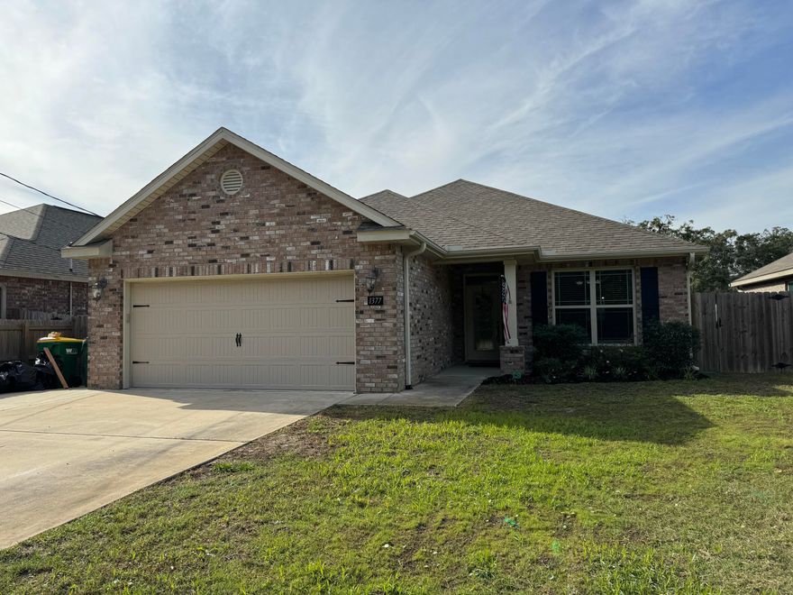 This inviting home boasts a prime location, with an easy commute to nearby bases, convenient access to shopping centers, dining hotspots, and schools. Upon entry, discover an elegant foyer leading to a separate dining room and an open living space connected to the kitchen, featuring granite countertops and beautiful cabinetry. Spacious master bedroom with a tray ceiling, ample walk-in closet, and a luxurious master bath offering a garden tub, separate shower, and double vanities. Expansive fenced backyard with a fire pit, perfect for gatherings and relaxation. Pets may be considered case by case with nonrefundable pet fee and and prior owner approval. No smoking, including vapes.