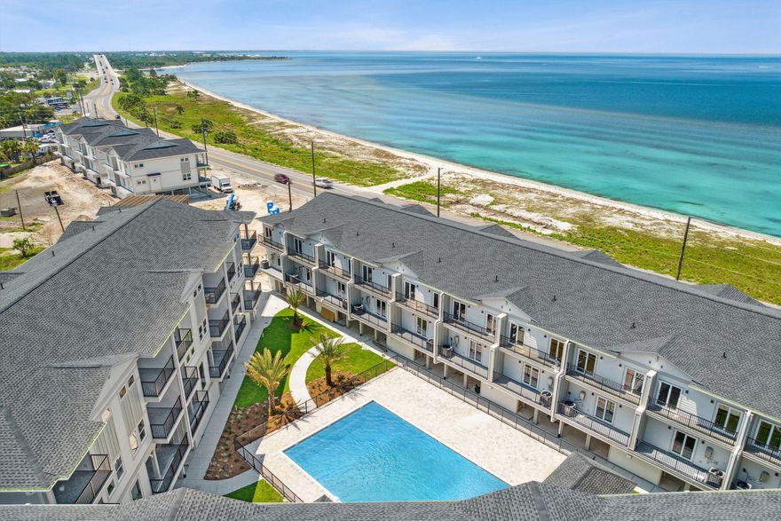 The Overlook is a modern luxury community currently under construction on the bay in Port St. Joe, a charming locale on the Forgotten Coast, with scalloping, horseback riding on the beach and exploring picturesque lighthouses to occupy your time during the day and walks on the beach and drinks on the 400-sq.-ft. rooftop with outdoor kitchen and pergola become part of your evening routine. Just minutes from the downtown area, The Overlook is a 49-home coastal community like no other, featuring quality craftsmanship at the hands of Monolith Construction and a variety of home plans for the ultimate in convenient coastal living.