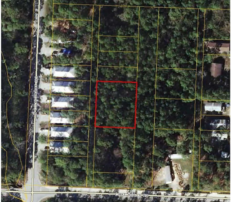 This is three lots in the quaint Town of Santa Rosa. Located near Hogtown Bayou and Cessna Park with picnic tables, basketball court, boat launch and the beautiful bay. Also near the beach, shopping and Sacred Heart Hospital. The road has not been cut in and the only access to these lots at this time are to walk from Chat Holly. From Chat Holly the neighbor on the right will allow for prospects to park on his property but by appointment only.