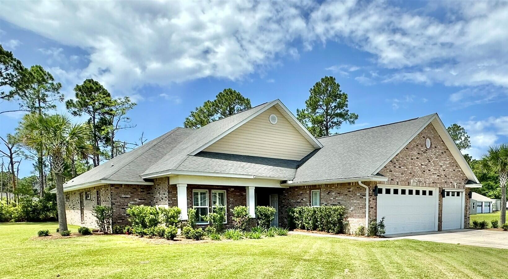 You have been looking for it and now you have found it! Welcome to the Pinehurst subdivision, featuring 1/2 acre+ lots and no HOA fees! Centrally located in Santa Rosa Beach, just a short ride from all the most desirable destinations along 30A and less than ten minutes to the numerous Shopping and Dining experiences at Grand Boulevard! This 4 bed, 3.5 bath home, with additional half bath for the pool even has a whole home generator for total peace of mind. Once you step through the entry, you are immediately drawn into the effortless flow that has been thoughtfully laid out with the placement of the spacious bedrooms, including storage galore. Don't forget, there is a three car garage and lanai enclosing the pool area! It's up you now to come and see why this is where you want to be!