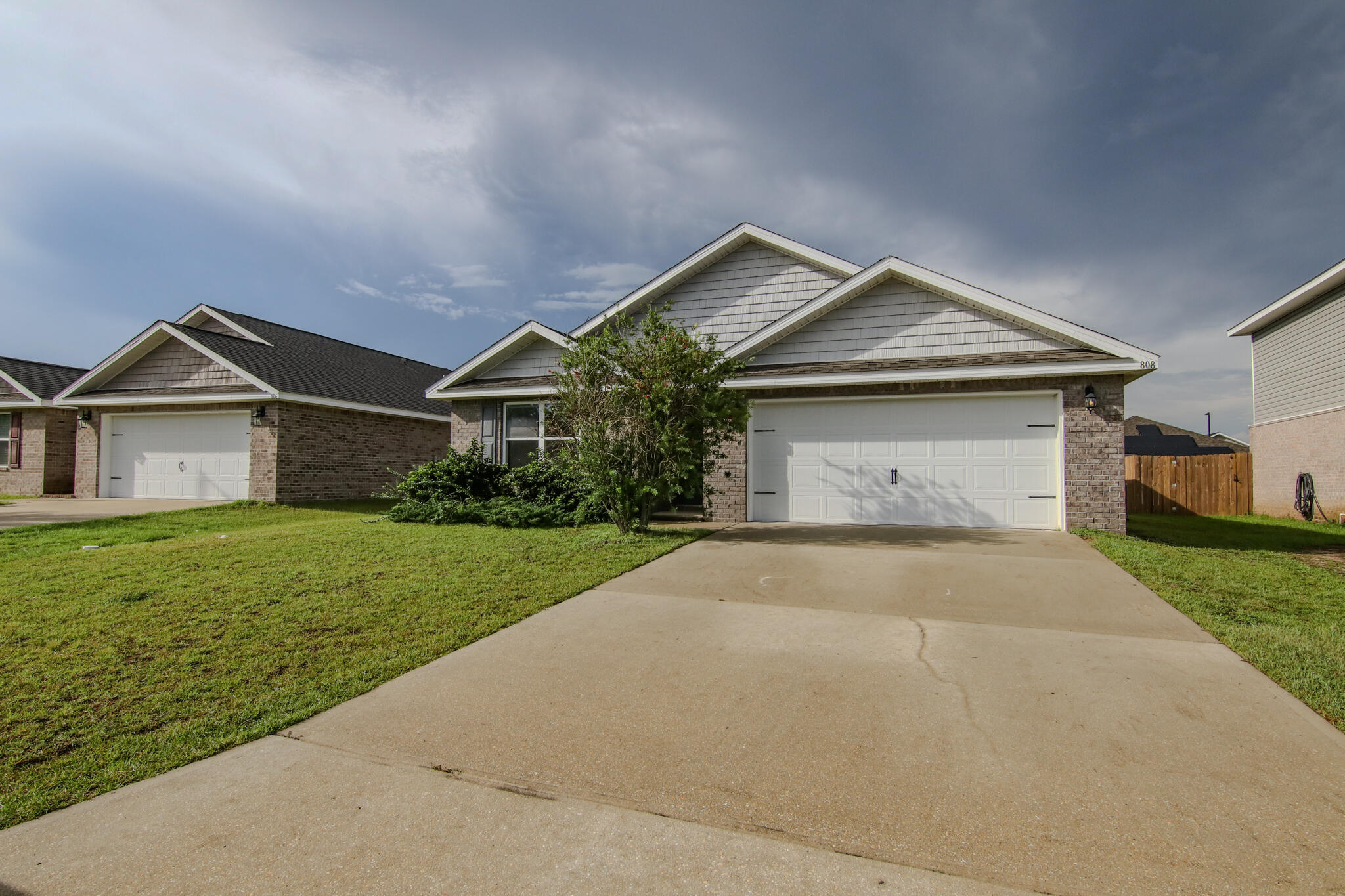 Welcome to your all brick, 4 bedroom home with open concept and split floor plan. VA Assumable loan at 5.5% interest rate with low equity. Built in 2019, not in a flood zone and underground utilities equals low home owners insurance. Enjoy a community dog park, pool, playground and large upscale pavilion equipped with open air kitchen and seating for 40. Entertain poolside or in your large open living and dining area that leads out to a fenced back yard. Kitchen has stainless steel appliances, a large pantry and granite island and countertops. Quick move in possible. Seller has a survey and providing a home warranty for peace of mind. Near Duke Field, Hwy 10 and new shops and malls with EV hookups. Welcome to The Emerald Coast. Professional photos coming soon.