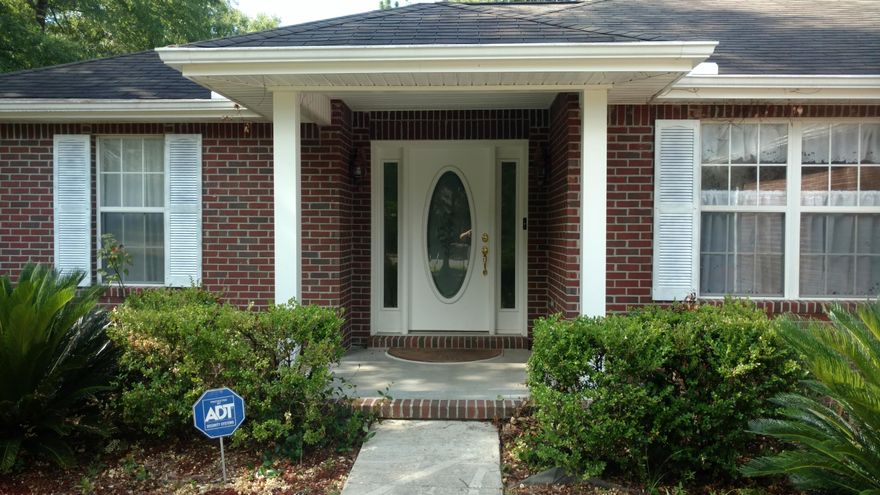 Call this one HOME! A very clean, one owner 3 bed 2 bath home with great flow and a split floor plan giving the master suite maximum privacy. Tile floors throughout. All brick home with septic and a 550ft deep well ensures lower costs for utilities. Ready to relax? Use the bridge to cross over the deep,beautifully landscaped concrete pond to access the ''Spring House'' with hardwood floors, electric and loft perfect for a man cave,artist's/yoga studio or the best playhouse ever! Large workshop/barn with power at the rear of the lot with plenty of room in between for a pool,fire pit,a large garden or all three. Bring all of your family, pets and toys!! Have your agent make an appointment to see this unique, well loved property today before this private sanctuary is GONE!!!!