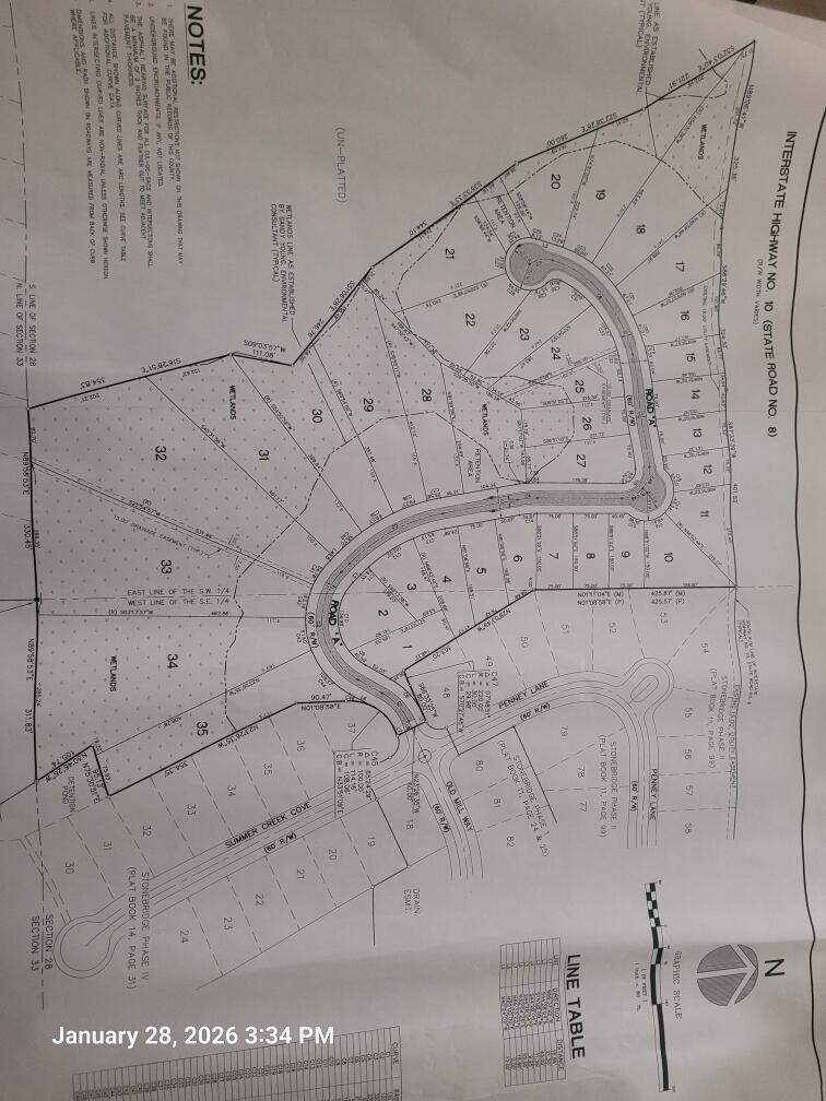 Summer Creek Cv Located on the back of Stonebridge Subdivision and West Old Mill Way - Land
