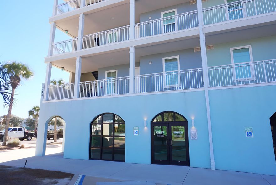 1,156 sq ft of Retail/Office space - Interior walls were removed to open up the space