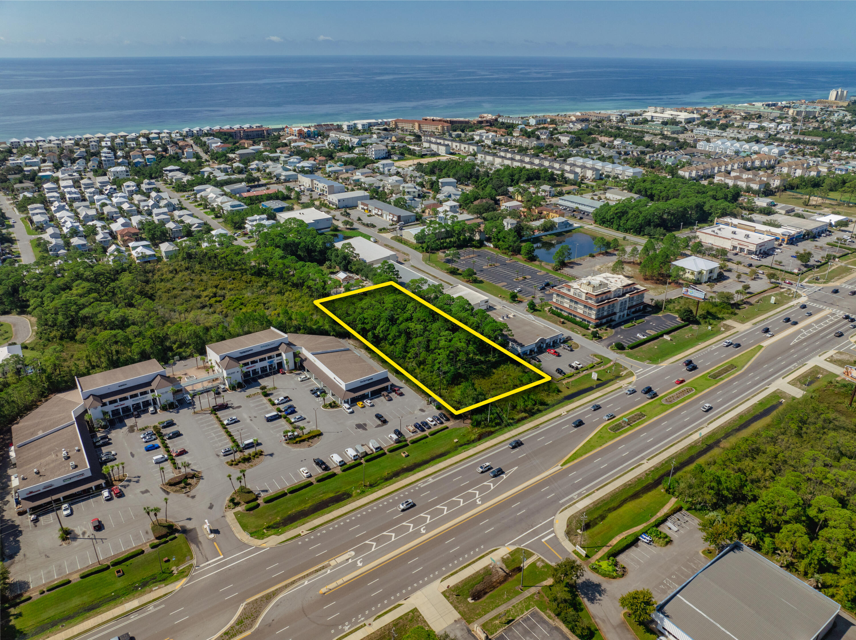 Fantastic vacant commercial parcel located in South Walton County of Miramar Beach, Florida! Measuring approximately +/-125' of Highway 98 frontage and +/-1.3 acres, this prime site is centrally located between Destin and Sandestin Golf & Beach Resort, capturing significant visibility from traffic counts of approximately +/-50,000 vehicles daily. Future Land Use/Zoning Classification:Residential Preservation. Please inquire for further details.