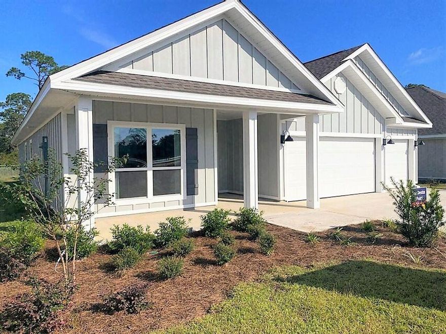 SHOAL RIVER LANDING PH 2 now open with community pool & pavilion. The 'Destin' plan, a FABULOUS 4 bed, 3 bath, '3 CAR GARAGE', trey ceilings & other fabulous amenities. Granite & undermount sinks in the kitchen & baths. FABULOUS OPEN DESIGN, stainless appliances, large island bar, lg. pantry in the kitchen with a lg. breakfast nook & separate dining area. Beautiful bedroom-1 & adjoining bath offer: A spacious walk-in closet, double granite vanity, garden tub & lg. separate shower. Stunning wood-look flooring throughout & frieze carpet in the bedrooms. Other standard features: The Smart Home Connect System includes several convenient Smart Hm. devices such as: Video/camera doorbell, keyless entry, automated porch lighting & MUCH more.  VERY stylish upscale home with AWESOME curb appeal.