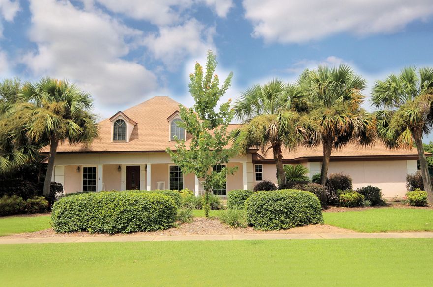 Lakefront home for sale in Navarre, FL. This move in ready home is only 6 miles to Hurlburt Field and 4 miles to Navarre Beach. It features new high impact windows, a whole house water filtration system, tankless gas water heater, hurricane rated garage door, and more! Step inside this light and bright home and you will notice the open floor plan, tile floors, high ceilings, and incredible lake view! The huge master retreat has french doors leading out to the back yard and patio. It also features a double vanity and walk in closet with built ins. The kitchen has a breakfast bar, pantry and newer black and stainless appliances. You'll appreciate the interior laundry room with extra storage also. A 5,500 transfer style generator comes with the house too! Sidewalks, home warranty .....