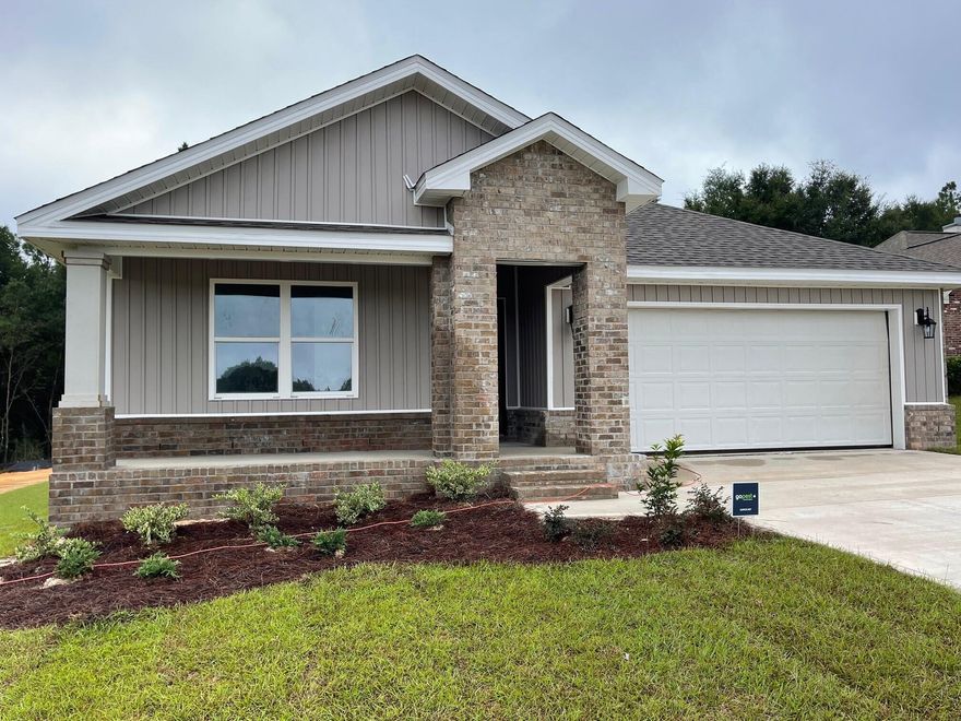 NEW CONSTRUCTION starting soon NEW Homewood estates community. The Cali model, one of our most popular floorplans. A sought-after open design for comfortable everyday living & entertaining. 4 bedrooms, 2 baths, covered patio & 2 car garage.  Fabulous kitchen features stainless appliances, gorgeous granite, smooth-top range, built in microwave, quiet dishwasher, corner pantry, island bar, beautiful wood look flooring throughout & PLUSH carpet in the bedrooms. The Smart Home Connect System is included with video camera doorbell/keyless entry, automated porch lighting & much more. Bedroom 1 & adjoining bath offers a large walk-in closet, double granite vanity sinks & lg. 5' shower. STYLISH home, AWESOME curb appeal in a fast-growing North Crestview location.