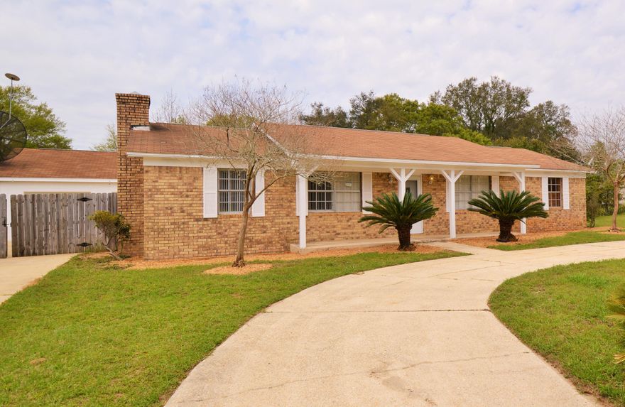 Great opportunity on an REO property! Move-in Ready, solidly built rancher with 3 bedrooms, 2 full baths, updated kitchen, 2-car detached garage with power - perfect for a car enthusiast / mechanic / business owner. Huge great room with wood burning fireplace. Brand new kitchen cabinets, counters, refrigerator w/ice maker, stove and dishwasher. Freshly painted throughout and new carpet in the great room. Ceiling fans in Great Room and each bedroom. Property is being sold As-Is.