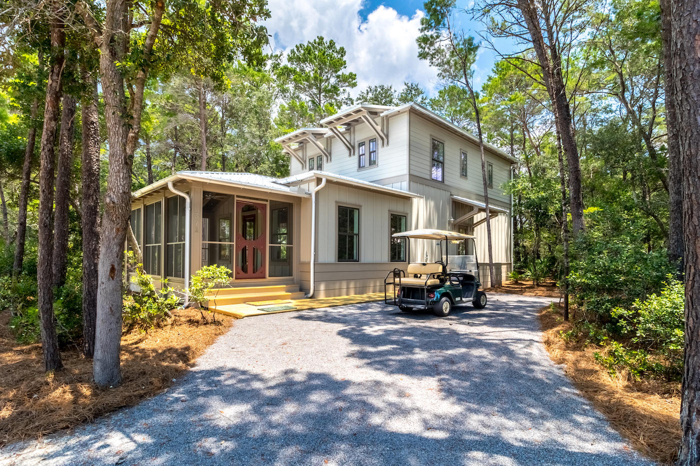 MAGNOLIA COTTAGES PHASE 2.....For anyone looking for quality and close proximity to the beach, this is the location! Magnolia is a very desirable neighborhood with a wonderful location near Alys, Seacrest & Rosemary Beach. The emerald waters and sugar-white sand is only steps away from the deeded beach access. Magnolia offers lush landscaping with brick paver streets. Phase 2 will have its own private community pool with park. The 2-story home will feature a nice, large screened-in-porch - a perfect gathering place for family and friends. Interior accents will include gorgeous hardwood floors throughout, beautiful custom cabinetry, stainless steel appliances, and much more. Phase II pool - Opening Summer 2018