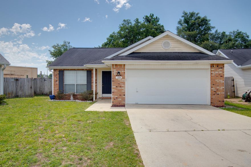 ~NEW ROOF GOING ON!!!~ Well Maintained Home, Centrally located and Extremely Convenient to Hurlburt Field / Eglin AFB / Shopping / Restaurants... and only Minutes from the Beach! 3 BR - 2 BA in a Quiet Neighborhood at the End of a Cul-de-Sac! Large Privacy Fenced Back Yard and Back Deck for Outdoor Fun & Entertaining!!! Other Features include: 2 Car Garage / Indoor Laundry Area / Large Walk-in Pantry / Ceiling Fans / Open Floor Plan / Breakfast Bar. Master Suite Features Double Vanity / Walk-in-Closet / Large Garden Tub! Move-In Ready... Hurry, this Home will not Last Long!~ Buyer to Verify all Dimensions & Information!
