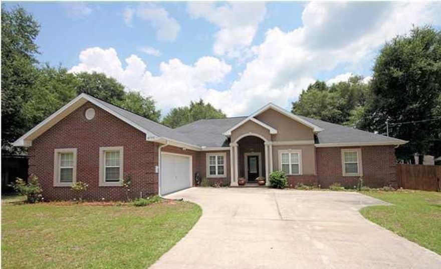 Great Location-South of I-10 in lovely neighborhood! Gorgeous! Large home! This 3+ bedrm home with a 17x14 ''man cave'' or Family room in addition to the Great Room of 23x18 is just the place for entertaining and living with plenty of room. Kitchen has A LOT of COUNTERSPACE and an ISLAND and LONG BREAKFAST BAR. Stainless Steel appliances (including the Refrigerator) with the upgraded fixtures, blinds and 9' ceilings. LARGE MASTER BEDROOM has LARGE WALK IN CLOSET and a SUPER BATH. There is a Formal Dining Room too! The WOODEN PRIVACY FENCING surrounds the backyard and has double gates for parking boats or extra vehicle. NICE ENTERTAINMENT DECK. Come see - you do not want to miss this one !!
