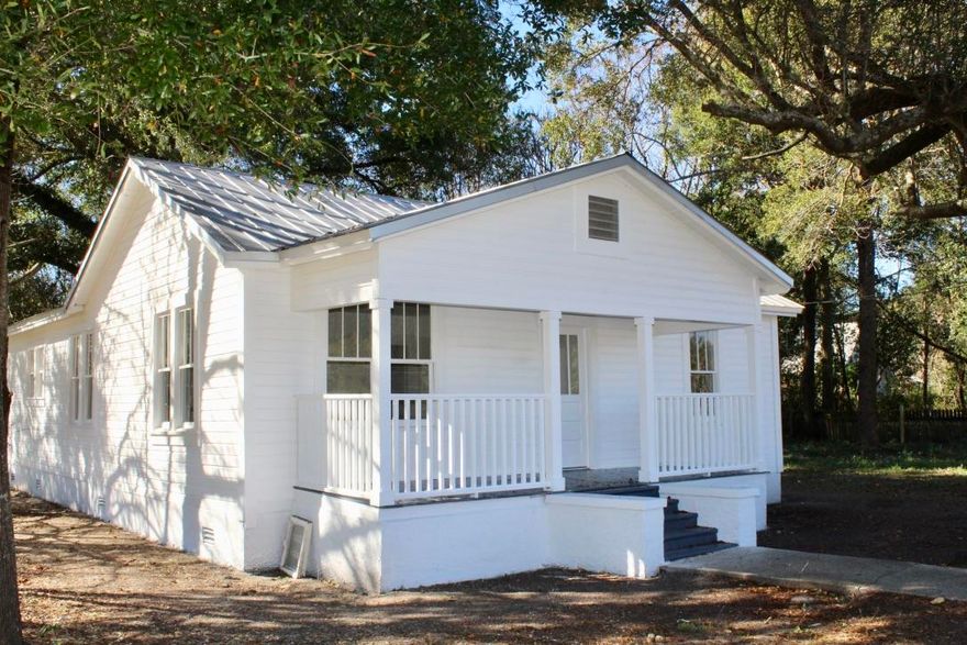 A TOTAL RESTORATION. This 1403 square foot, 3 bedroom, 1 bath classic wood frame house has been totally renovated including all new flooring, custom cabinets, custom lighting, and all new kitchen & bath fixtures . All new stainless steel Whirlpool appliances. You will love the open airy feel of this classic 1945 ''like new'' refurbished home, perfect for all types of 100% bank financing programs currently being offered today. Seller will pay up to 1500.00 of buyer closing costs with a full price offer. Easy to show