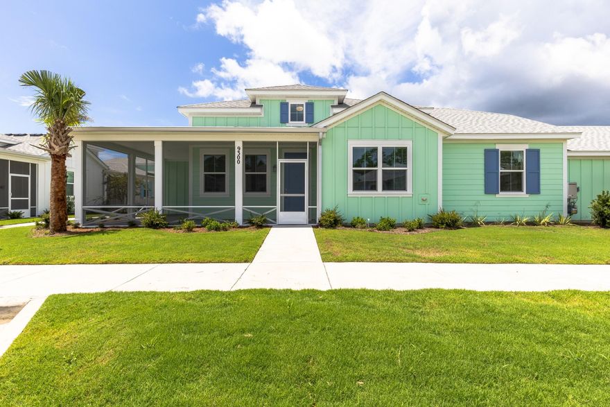 Brand-new upgraded Dreamsicle floor plan Cottage at Latitudes Margaritaville Watersound. New LUXURY VINYL PLANK all over the house. SCREENED PORCH. MARBLE BACKSPLASH. SOFT CLOSING KITCHEN CABINETS, EPOXY GARAGE FLOOR. Won't be able to get those upgrades for this price, and don't be stuck on the wait list for 2 years. Move-in ready newest and very popular 55+ development at Panama City Beach. The Dreamsicle Cottage plan has 2 bedrooms/2 baths and a wonderful flex room with doors installed for an office/den/extra guest room, etc. Includes a 2-10 year transferrable warranty! Don't delay your dream lifestyle any longer.