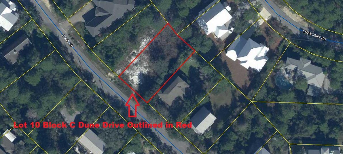 Beautiful Cleared Lot In The Popular Beach Highlands Subdivision. Lot was Cleared And Prepped For Construction. Water and Sewer Tap Fees Are Paid And Convey With A Sale. Nice Rectangular Lot In This Neighborhood. A Short Walk To Multiple Public Beach Accesses At Lake Stallworth & Dune Allen. You Will Be So Close To The Beautiful White Sand Beaches Of South Walton. Nice Elevation For This Lot In Flood Zone X. A Full Set Of House Plans For 3,000+ Sq Ft House Conveys With The Sale. Lot Is All Ready For You To Build Your 30-A Beach House. Small Grove Of Oaks On Lot. Buy This Lot To Build Your Home Or Buy To Hold For Investment. Call Today For More Information!!