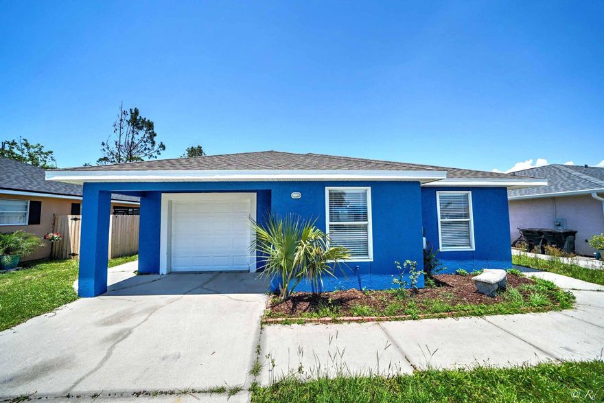 AFFORDABLE HOUSING! This updated home has 3 bedrooms and 2 bathrooms. The kitchen has new cabinets and countertops. The kitchen is also equipped with stainless steel appliances. This home has an open living and dining floor plan that is perfect for hosting family and friends. Double doors in the dining area leads to a large backyard that has a lot of potential. The master bedroom has a spacious walk-in closet. The exterior of the home has been newly painted. This home sits in a desired location at the end of the cul-de-sac. One car garage.